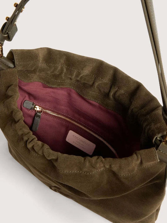Women's Shoulder / Crossbody Bag Suede Fango