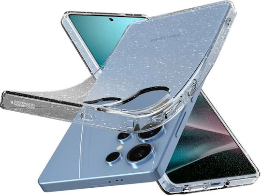 Husă Spigen Liquid Crystal Glitter Crystal Quartz pentru Samsung Galaxy S26 Ultra
