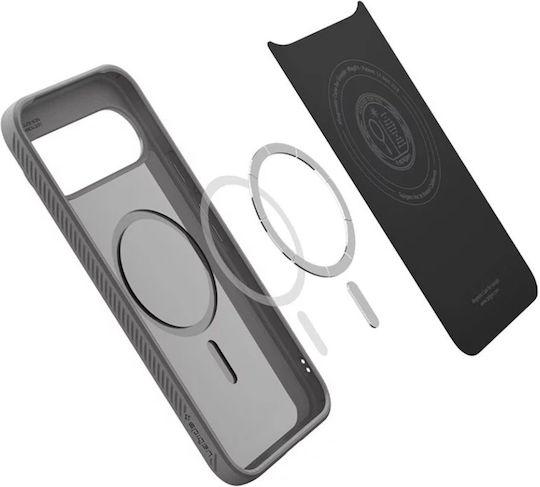 Hülle Google Pixel 10 Pro XL Spigen Liquid Air MagSafe Marble Grey