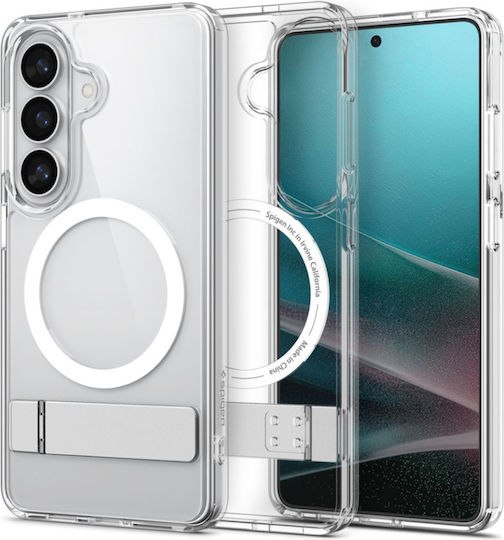 Hülle Samsung Galaxy S26 Plus Spigen Ultra Hybrid S MagSafe Transparent Weiß