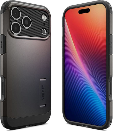 Калъф за iPhone 17 Pro против удар Spigen Tough Armor T MagSafe Сив