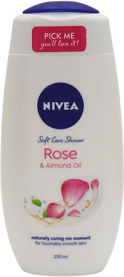 Nivea Ενυδατικό Shower Gel με Άρωμα Τριαντάφυλλο 250ml