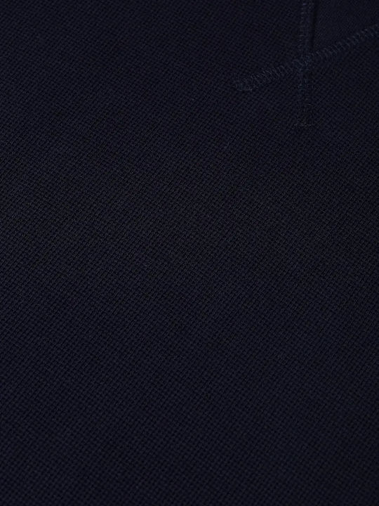 Blaues Langarmshirt