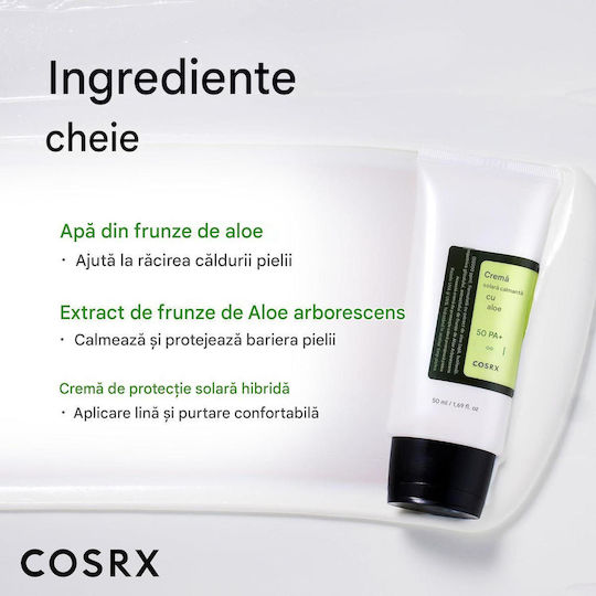 Aloe Soothing Слънцезащитен Крем за Лице и Тяло SPF50+ 50ml