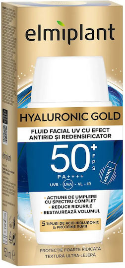 Hyaluronic Gold UV Sunscreen Face Lotion SPF50+ 50ml