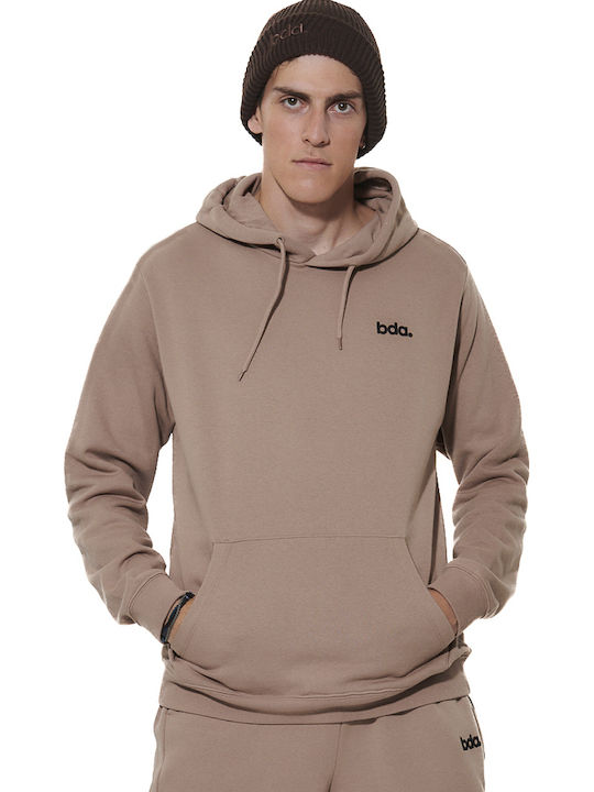Brown Hooded Sweatshirt