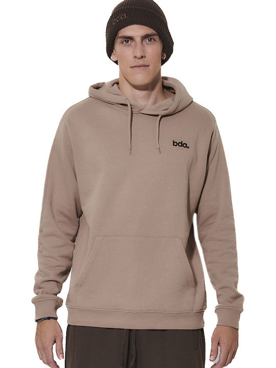 Brown Hooded Sweatshirt