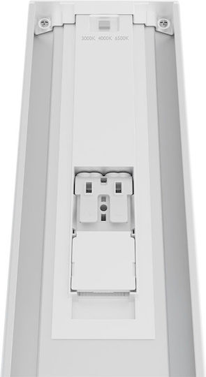 Braytron Plafonieră de Tavan 59 cm Albă cu LED Integrat
