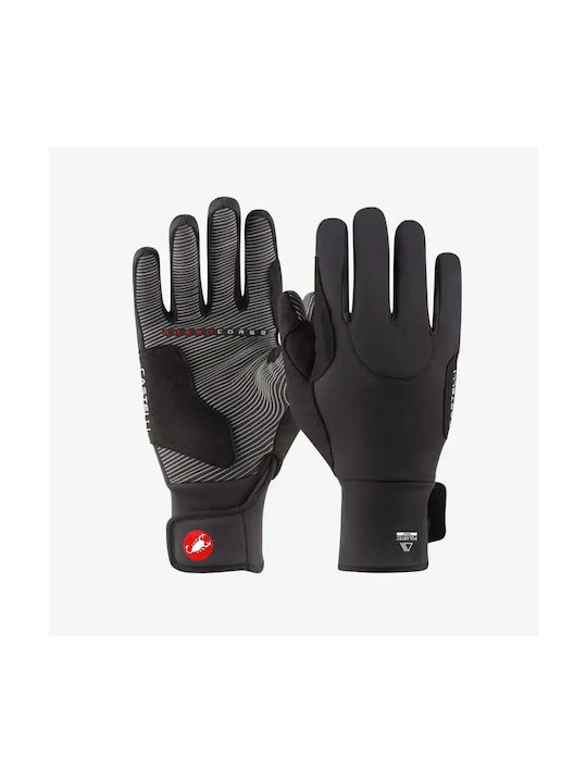 Castelli Mănuși Lungi de Ciclism pentru Bărbați, Negre