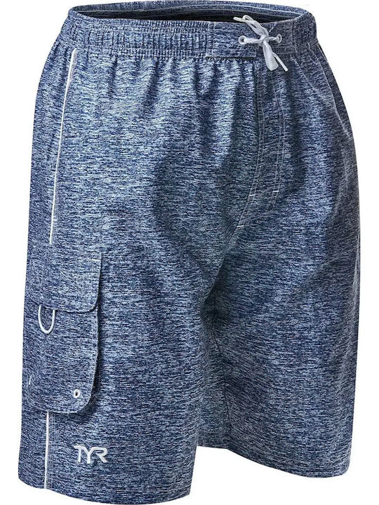 Pantaloni Scurți de Baie Bărbați Albaștri