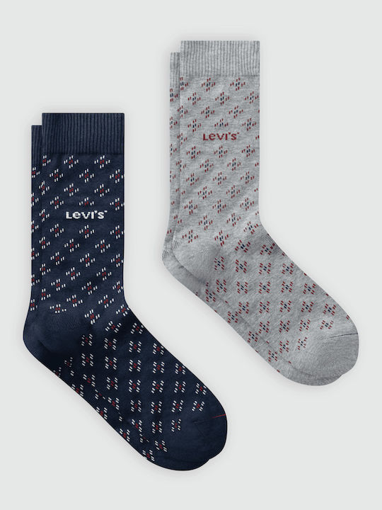 Levi's Ανδρικές Κάλτσες Blue-grey 2Pack