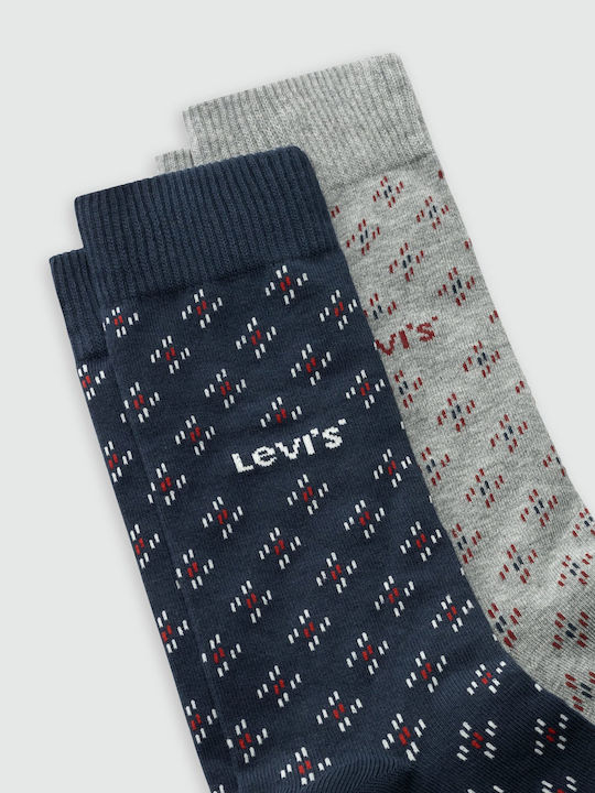 Levi's Ανδρικές Κάλτσες Blue-grey 2Pack