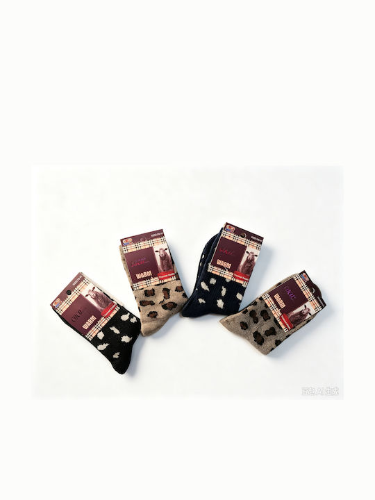 Coco&Hana Γυναικείες Κάλτσες Πολύχρωμες 4Pack