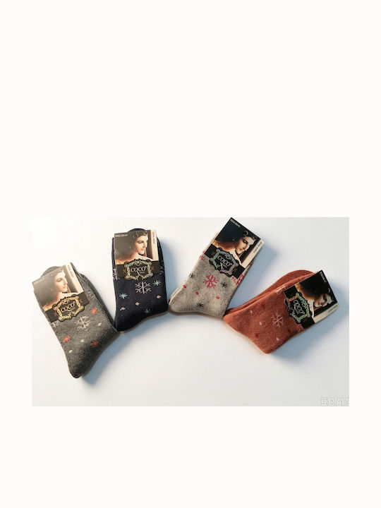 Coco&Hana Γυναικείες Κάλτσες Πολύχρωμες 4Pack