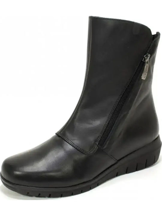 Damen Lederstiefeletten Mavra