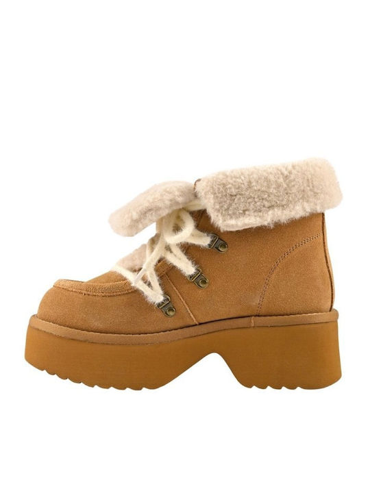 Women's Ankle Boots Brown