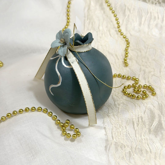 LiebeQueen Talisman Norocos de Masă Handmade Rodie Verde din Ceramică LiebeQueen Talisman Norocos de Masă Handmade Rodie Verde din Ceramică