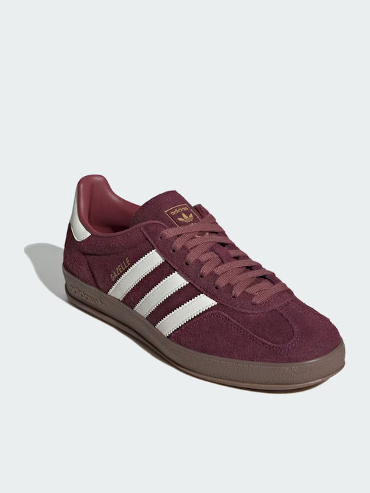 Gazelle Indoor Γυναικεία Sneakers Μπορντό