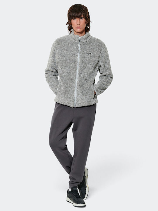 Men's Fleece Jacket Heather Grey
