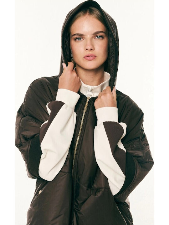 Women's Winter Jacket Brown
