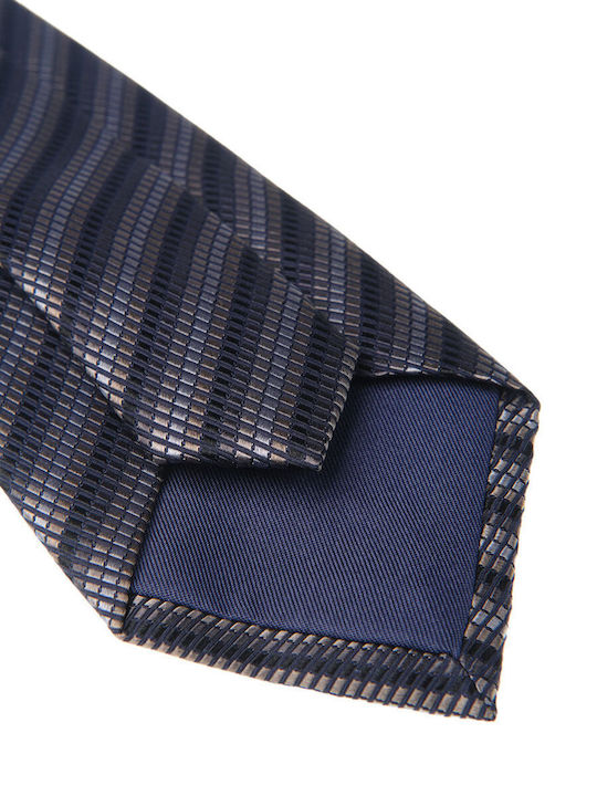 Manetti Herren-Seidenkrawatte mit Muster