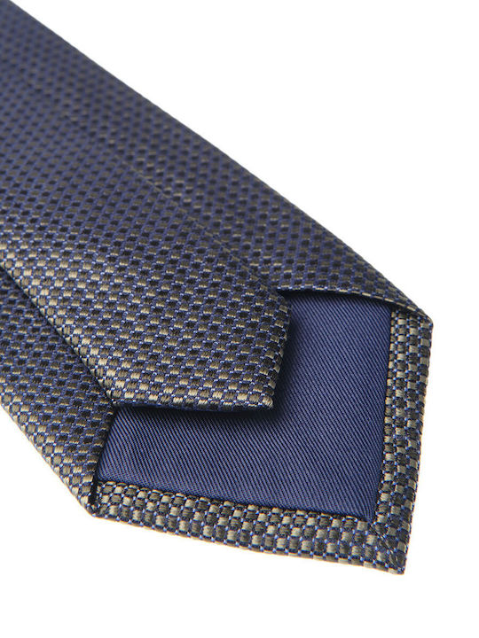 Manetti Herren-Seidenkrawatte mit Muster