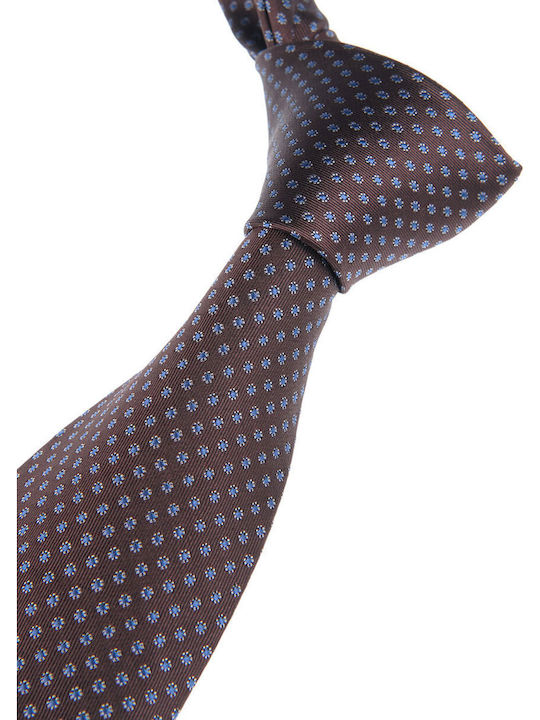 Manetti Herren-Seidenkrawatte mit Muster