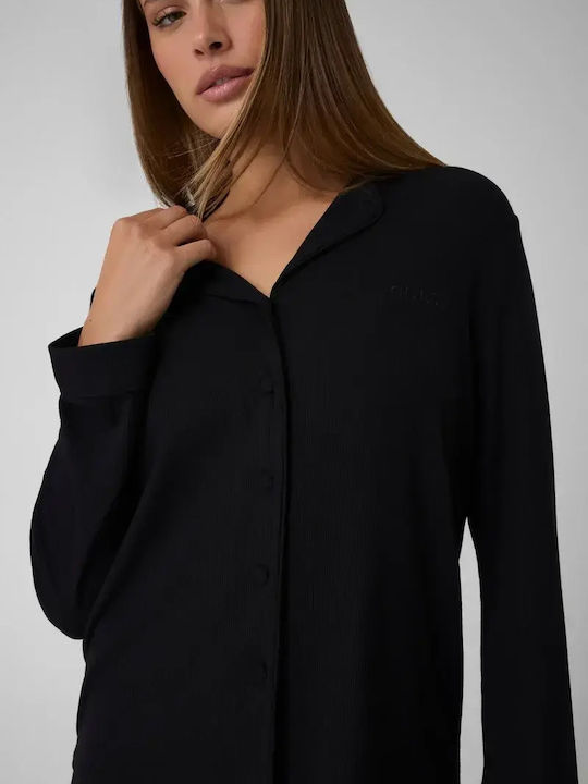 Guess Winter Women's Pajama Set Jblk