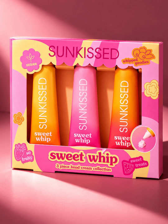Sunkissed Sweet Whip Hautpflege-Set zur Feuchtigkeitspflege Waldbeere, Tropisch & Passionsfrucht 3 Stück