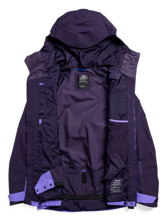 Burton Ak Cyclic 3076310E7O Мъжко Gore-Tex Яке за Ски и Сноуборд Лилаво