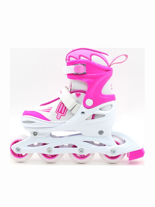 Athlopaidia Role Reglabile În Linie / Quad Fucsia pentru Copii