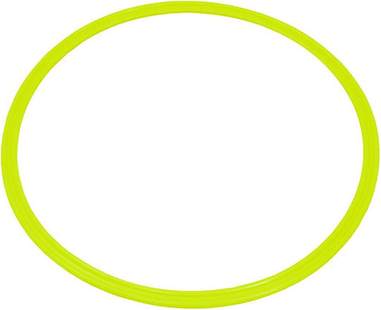 Тренировъчен обръч 60 см Ligasport Agility Ring Неоновожълт
