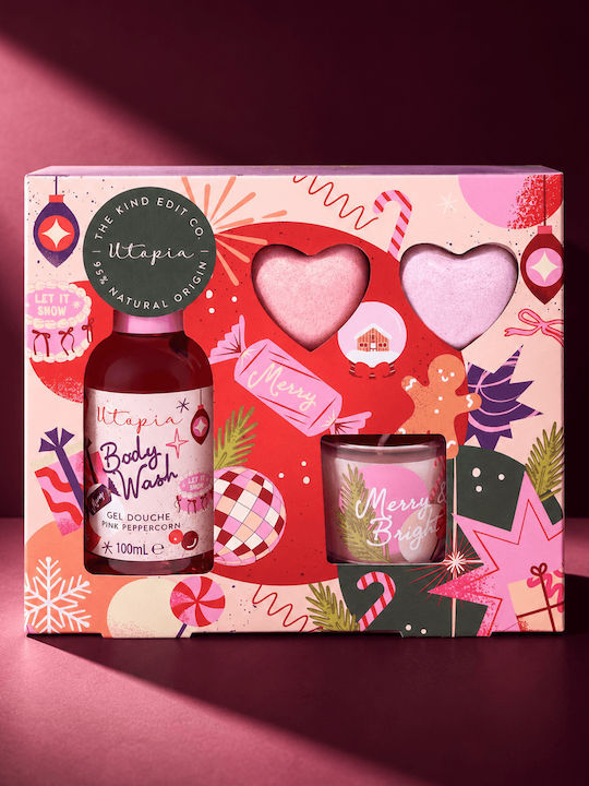 Sunkissed Utopia Pink Peppercorn Körperreinigungsset 4-teilig