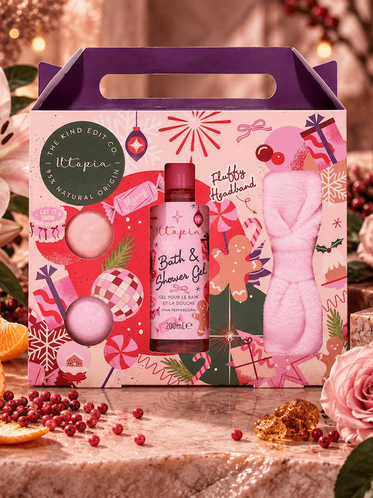 Sunkissed Utopia Pink Peppercorn Set de Îngrijire pentru Curățarea Corpului 2 Bucăți Sunkissed Utopia Pink Peppercorn Set de Îngrijire pentru Curățarea Corpului 2 Bucăți