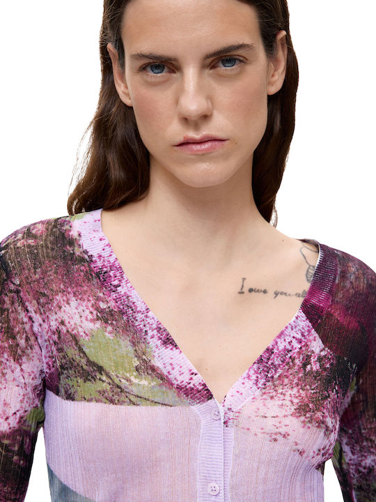 Women's Knitted Cardigan 3016/Lilac