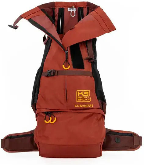 K9 Sport Sack Σακίδιο Πλάτης για Μεταφορά Σκύλου Μαύρο