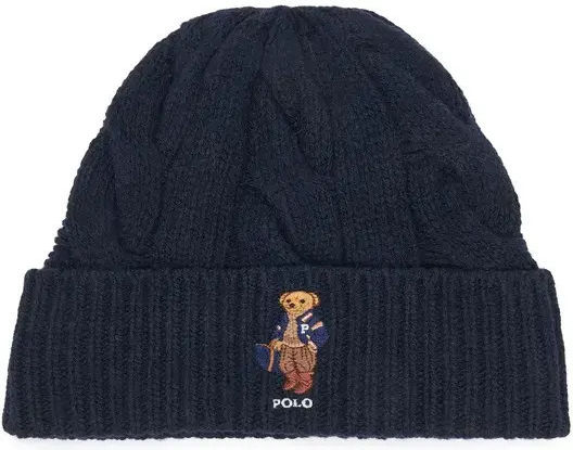 Unisex Knitted Beanie in Blue
