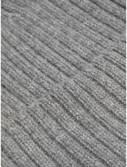Beanie Men's Knitted Beanie in Grey