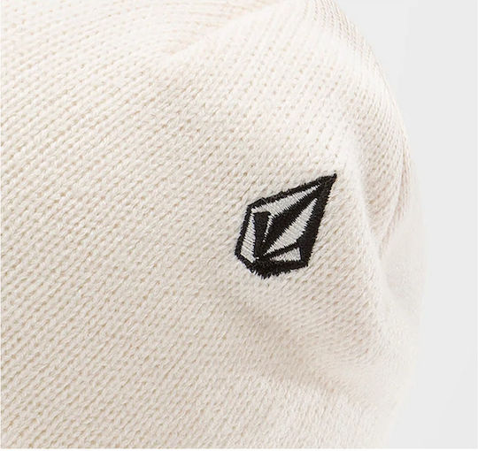 V.co Skull Beanie Мъжка Плетена шапка в Бял Цвят