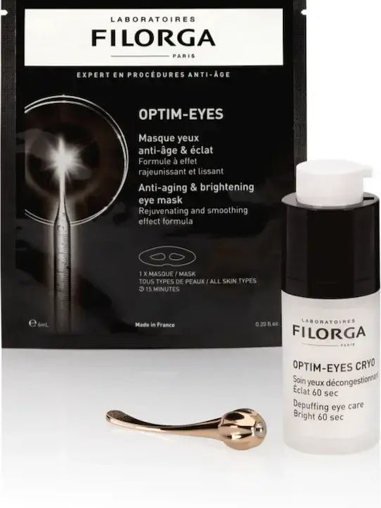 Filorga Coffret Optim-eyes Празничен подаръчен комплект за грижа за очите 1 бр Filorga Coffret Optim-eyes Празничен подаръчен комплект за грижа за очите 1 бр
