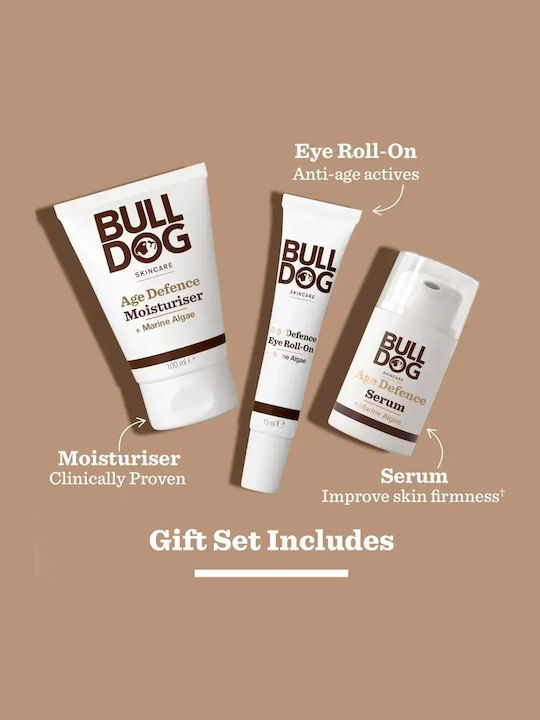 Bulldog Age Defence Trio Gift Set Men