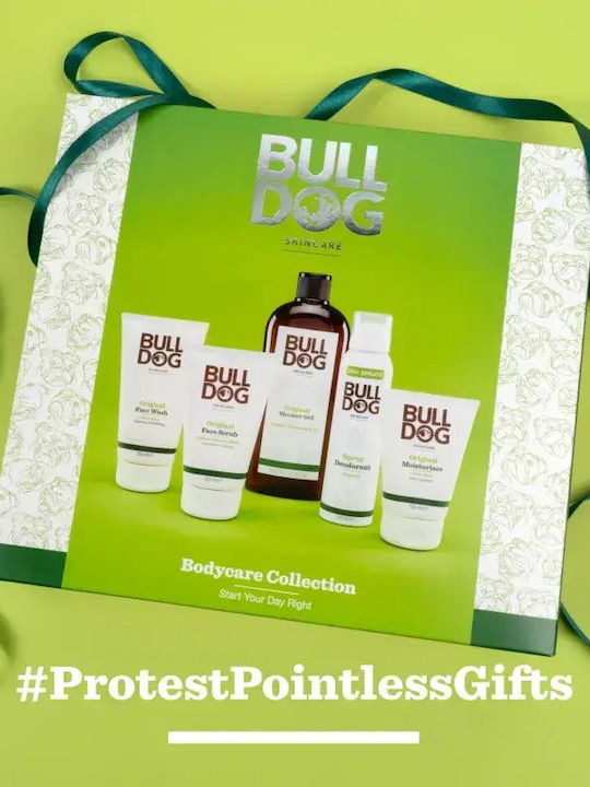 Set Cadou Colecția de Îngrijire a Corpului Bulldog pentru Bărbați