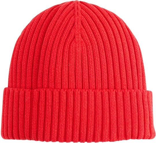 Sunset Beanie Women's Knitted Beanie in Red