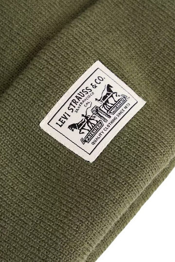 Embarcadero Beanie Men's Knitted Beanie in Green