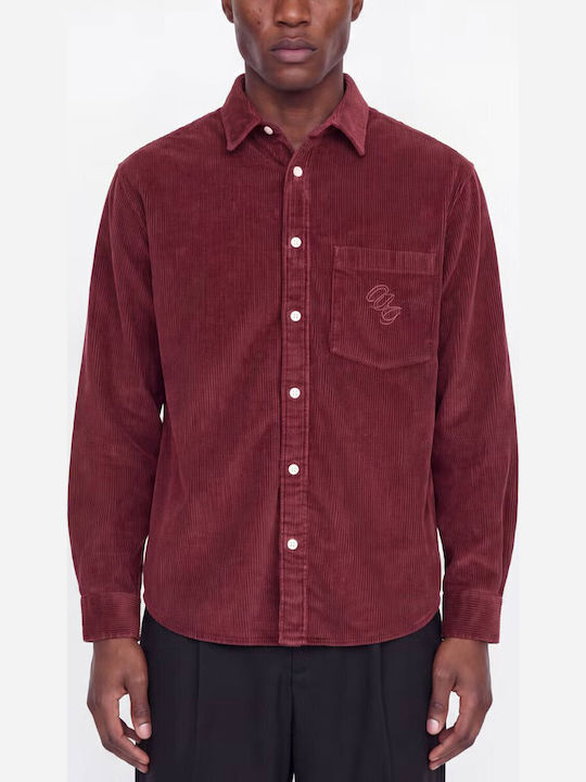 Jack & Jones Jorfrederiksberg Κοτλέ Overshirt Chocolate Truffle