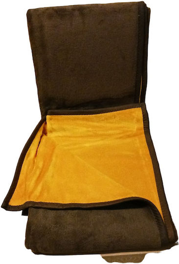 Manterol Casa Spanish Double Blanket 220x240cm Brown