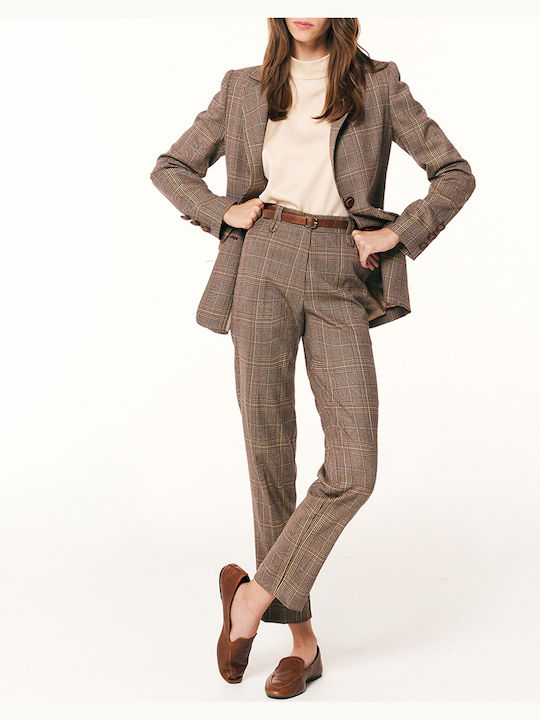 Forel Sacou Dama Camel
