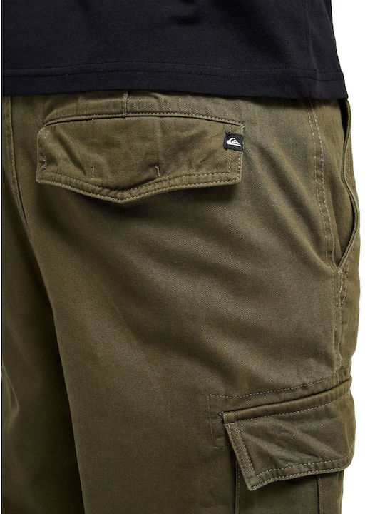 Men's Cargo Trousers Relaxed Fit Grape Leaf