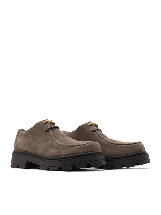 Suede Women's Moccasins in Brown Colour