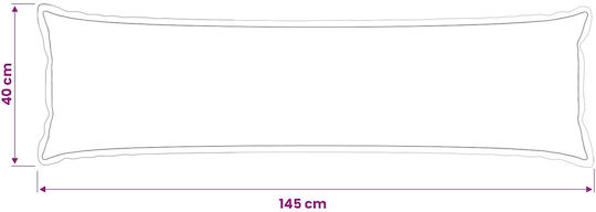 vidaXL Μαξιλάρι Καναπέ Houten Πράσινο 40x145εκ.
